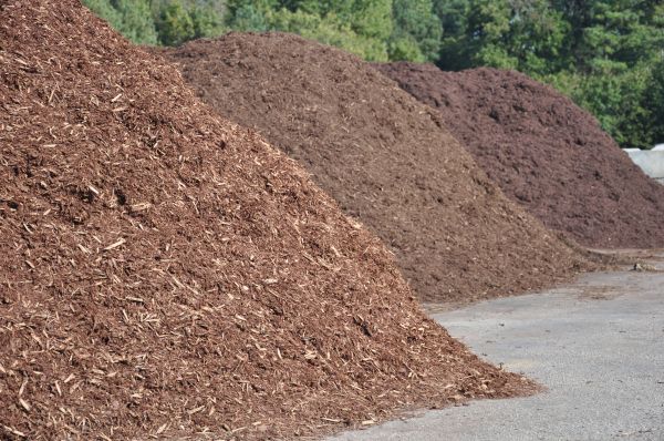 Brown Mulch Delivery in Clearwater